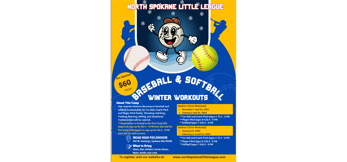 Winter Workout Registration Open Now!